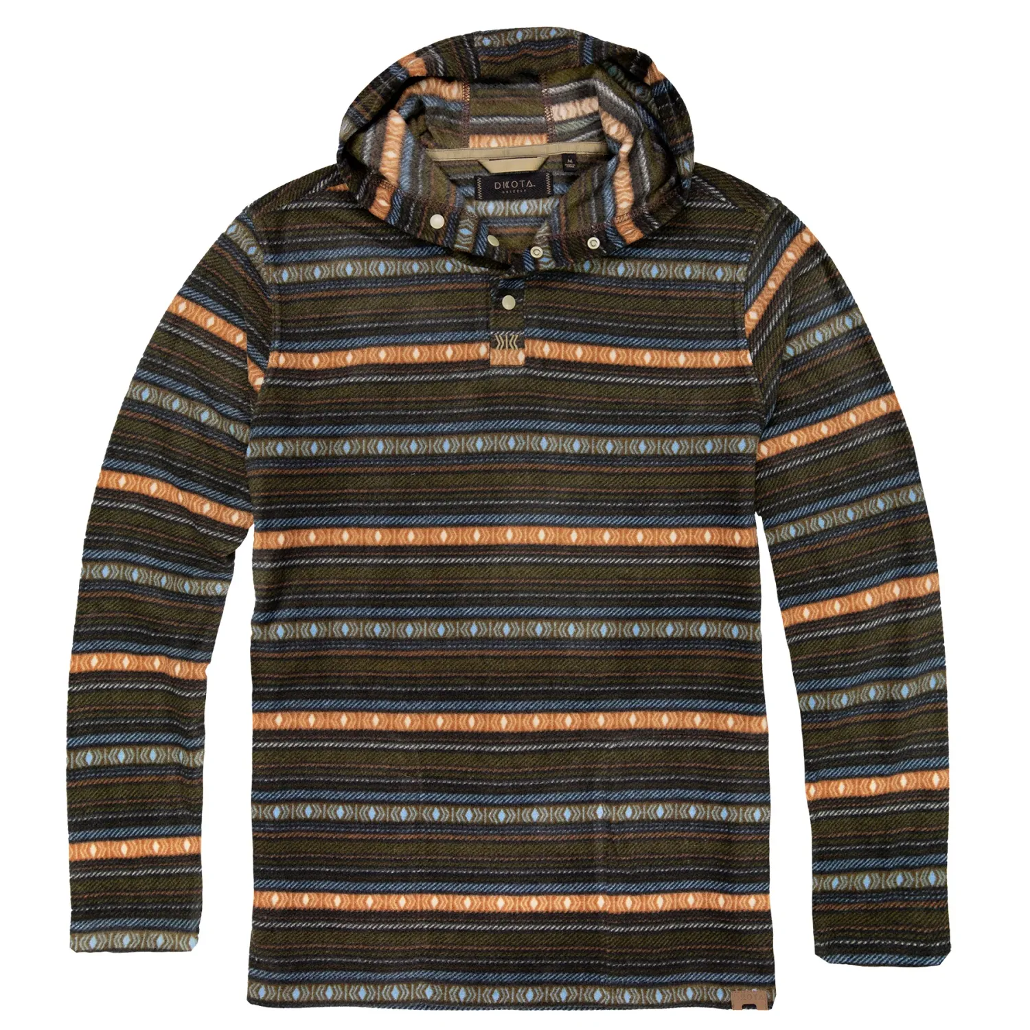 Ollie Micro Fleece Hooded Pullover - Grizzley Ridge