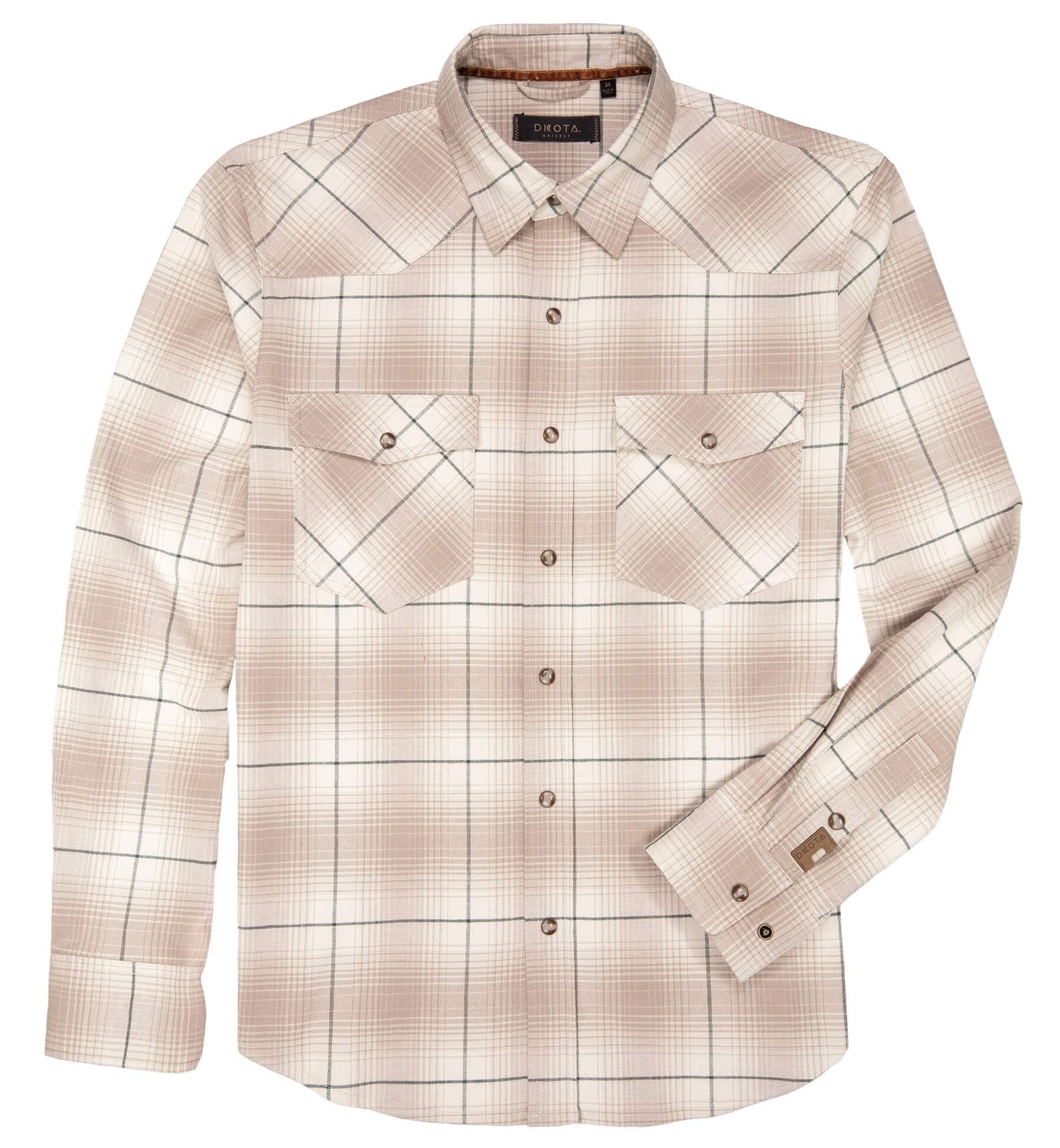 Dutton Flannel Shirt - Weathered Birch