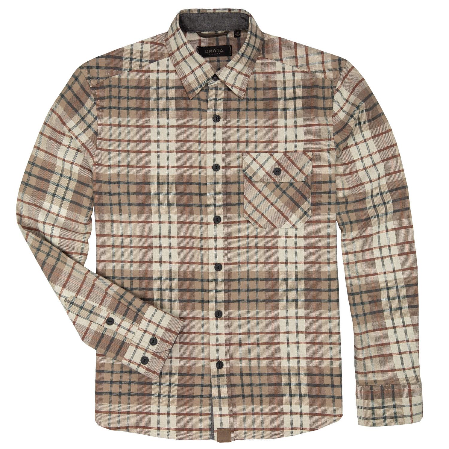 Brock Flannel Shirt - Trail Dust