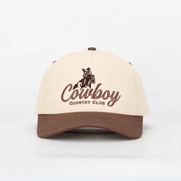 Rodeo Golfer Hat - Brown