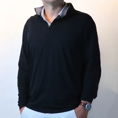 Performance Quarterzip - Black