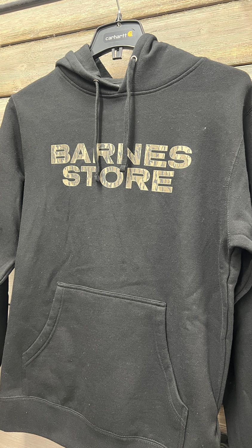 Barnes Bottomland Graphic Hoodie - Black