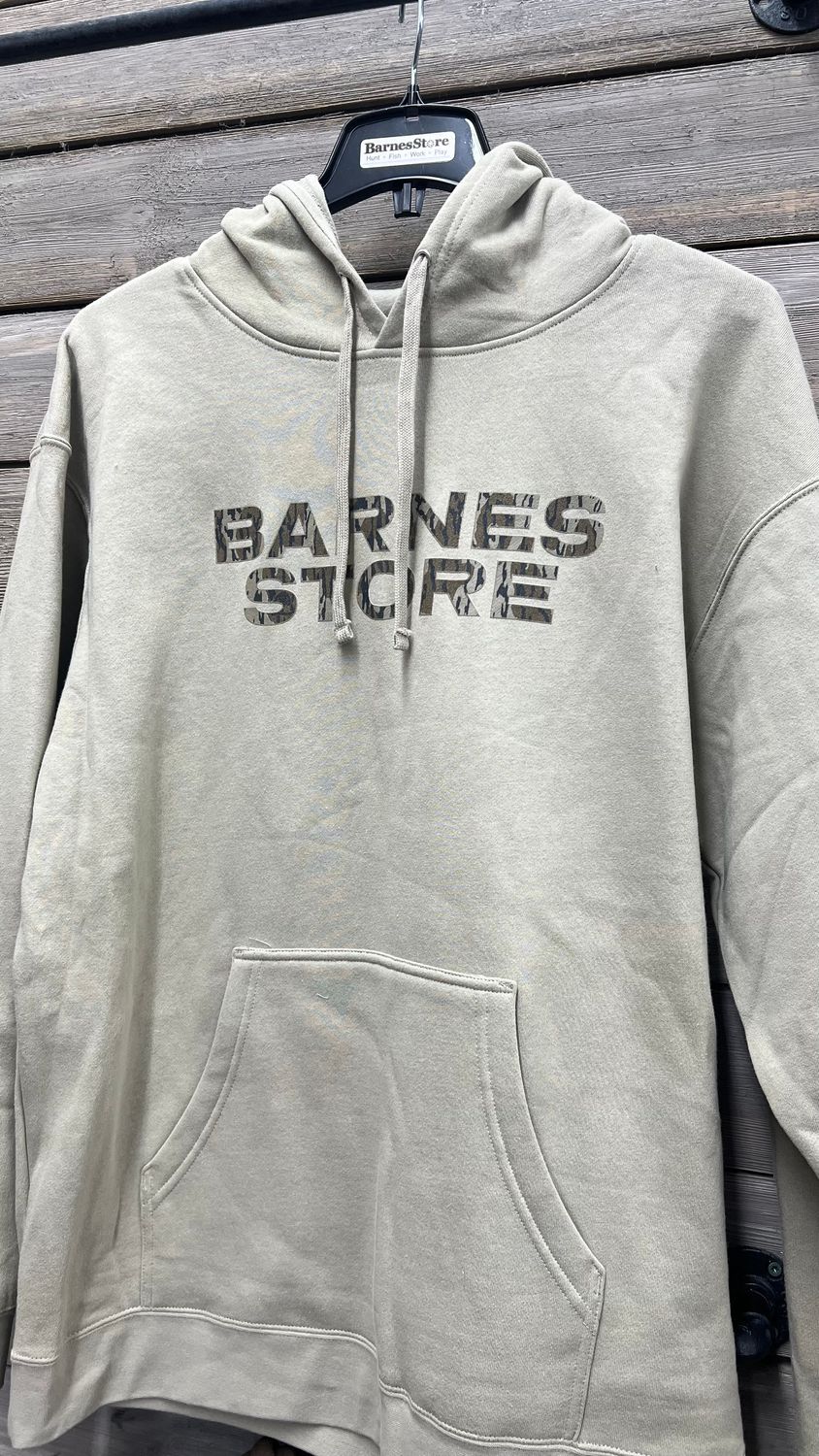 Barnes Bottomland Graphic Hoodie - Cement