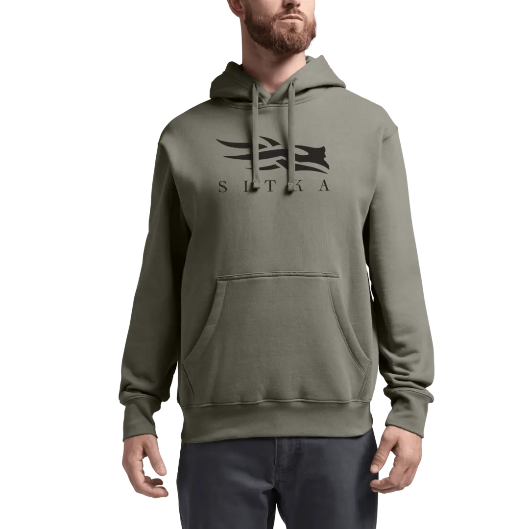 Icon Pullover Hoodie - Bark Brown