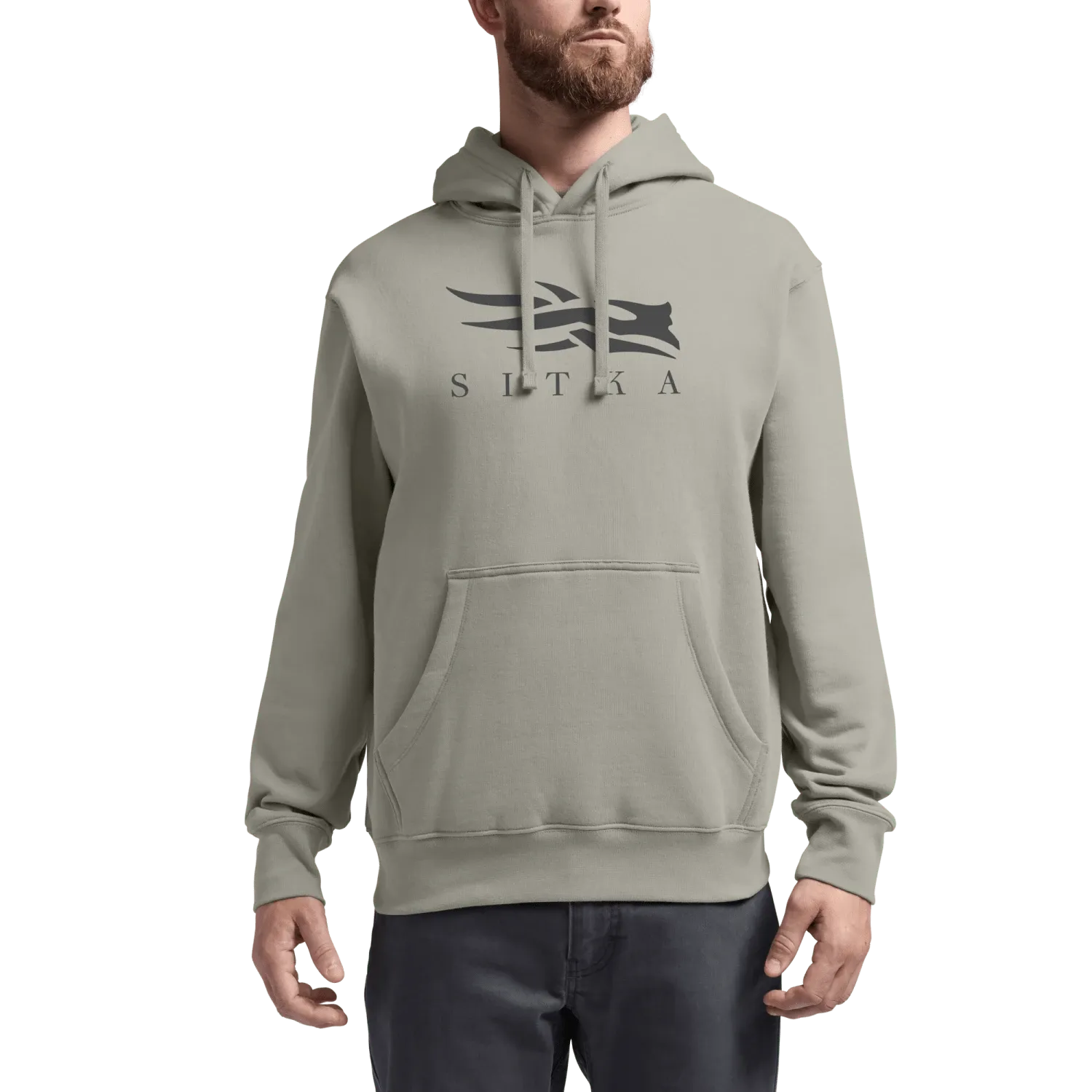 Icon Pullover Hoodie - Pebble Grey