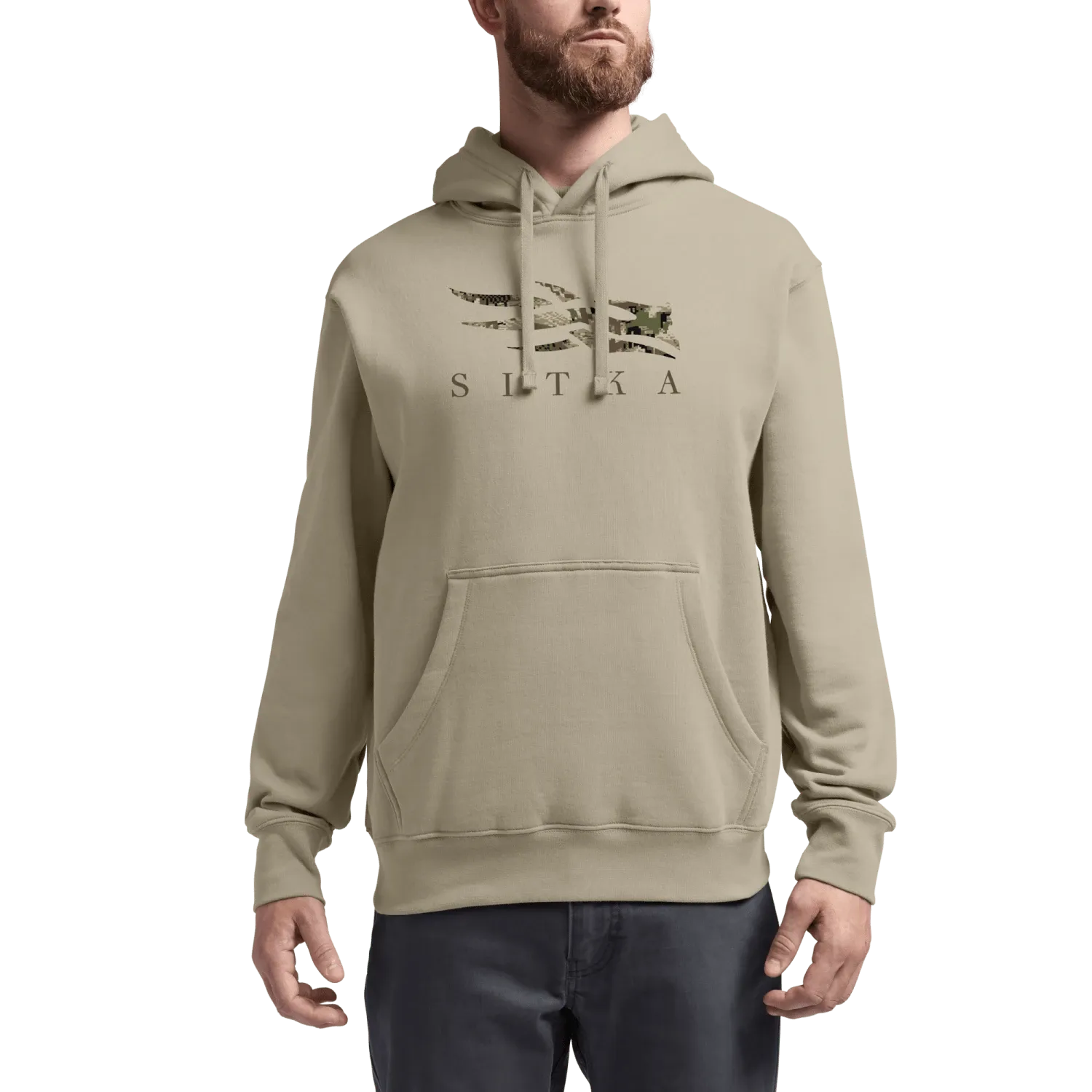 Icon Optifade Pullover Hoodie - Light Tan Subalpine