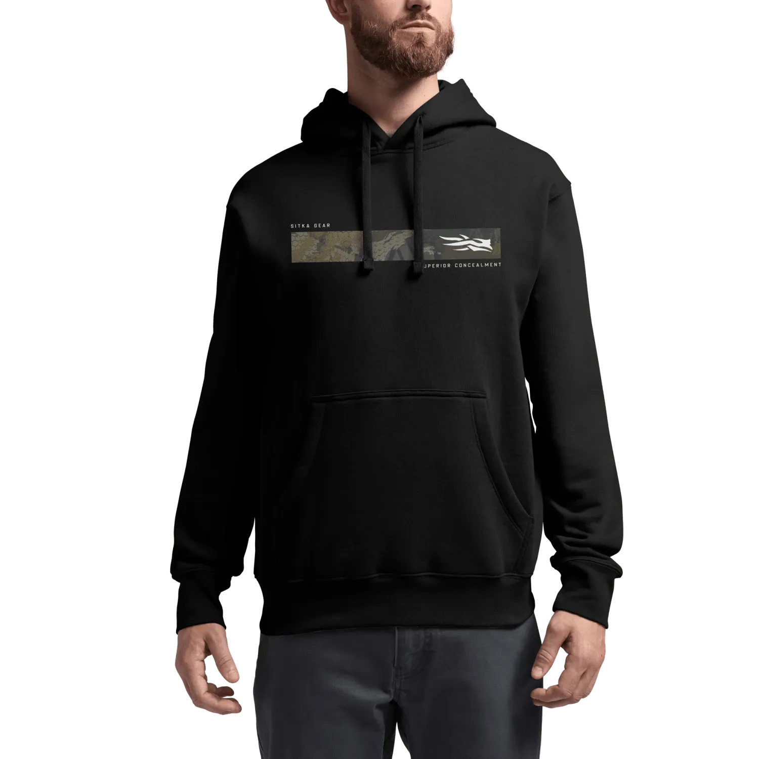 Superior Concealment Pullover Hoodie - Black Timber