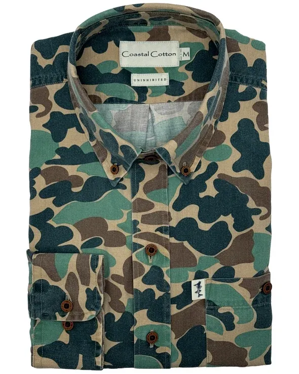 Camo Twill Sport Shirt