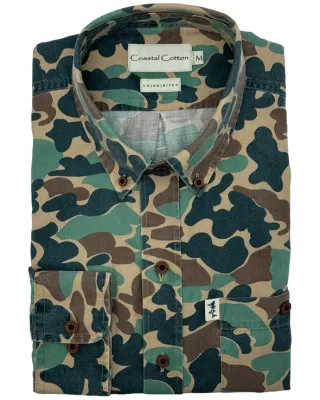 Camo Twill Sport Shirt