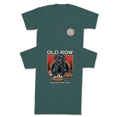 The Black Jack Pocket Tee - Green