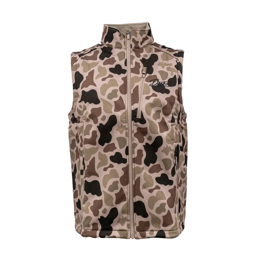 DUX Camo Soft Shell Vest - Dux Camo