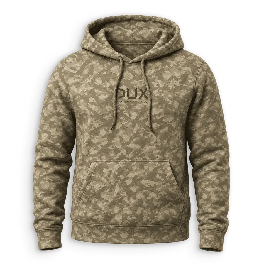 DUX Wetlands Camo Thermal Hoodie - Wetlands