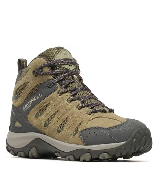 Crosslander 4 Mid Waterproof Hiking Boots - Olivine
