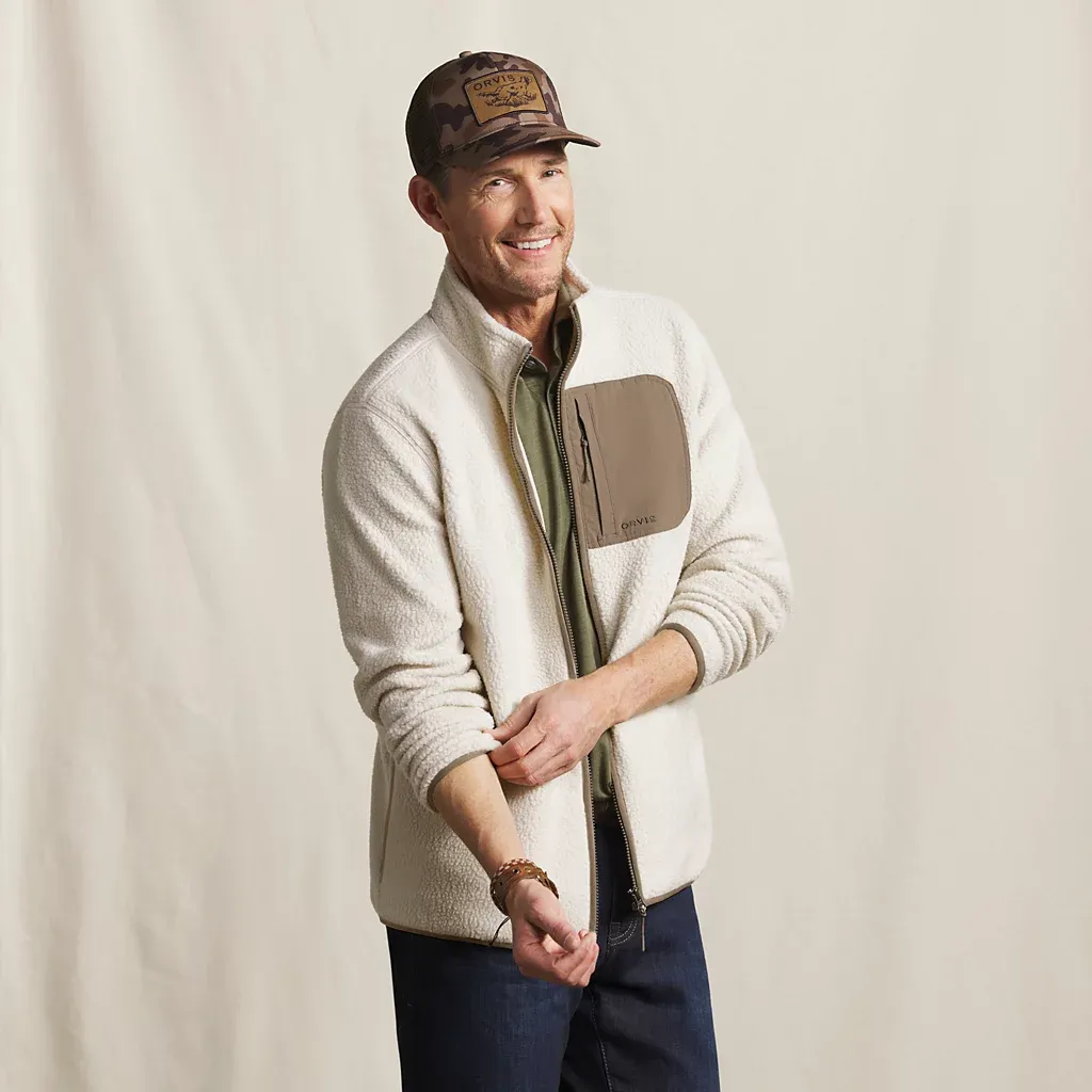 Men’s Mad River Sherpa Jacket - Pale Stone / Mushroom