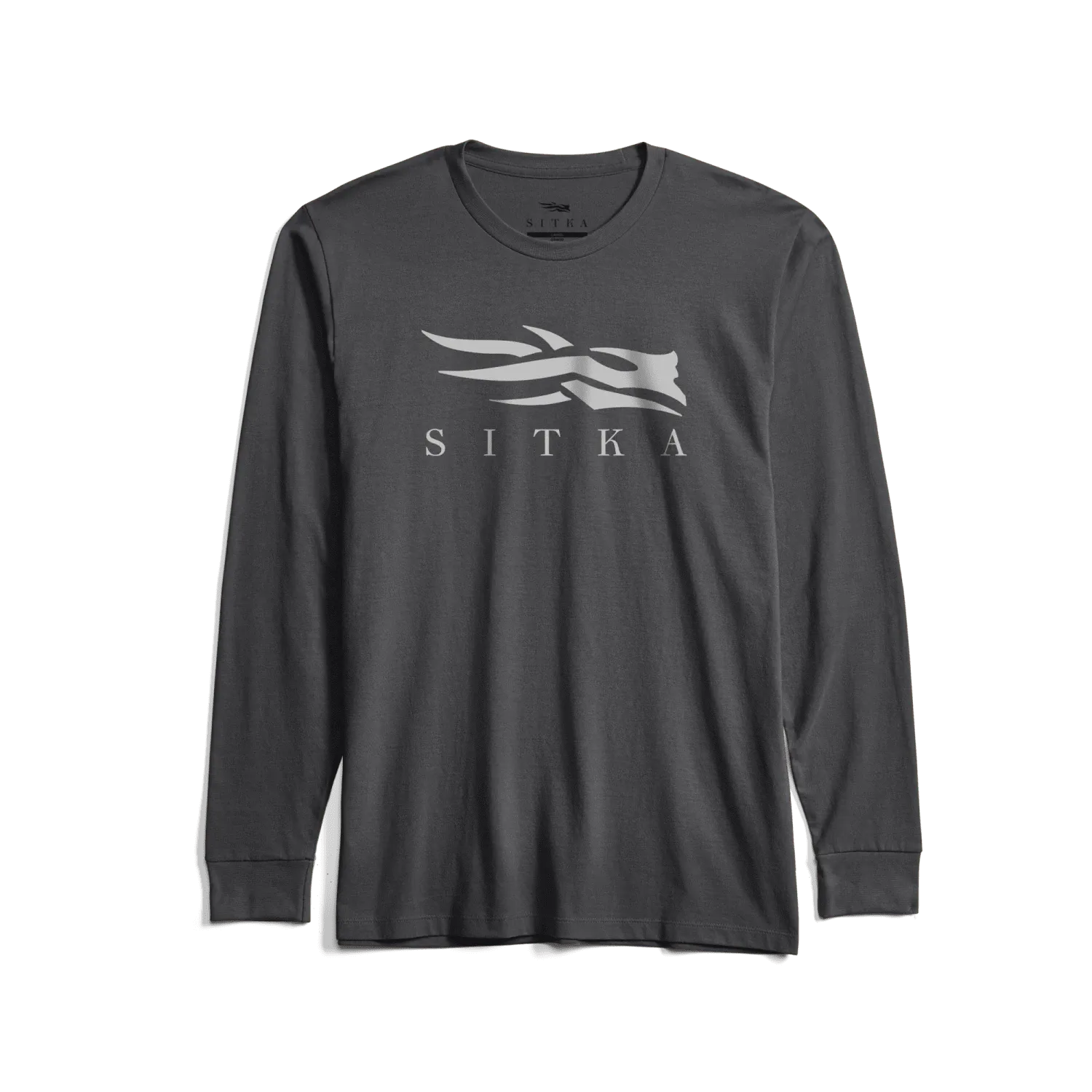 Icon Long Sleeve Crewneck Tee - Iron Grey