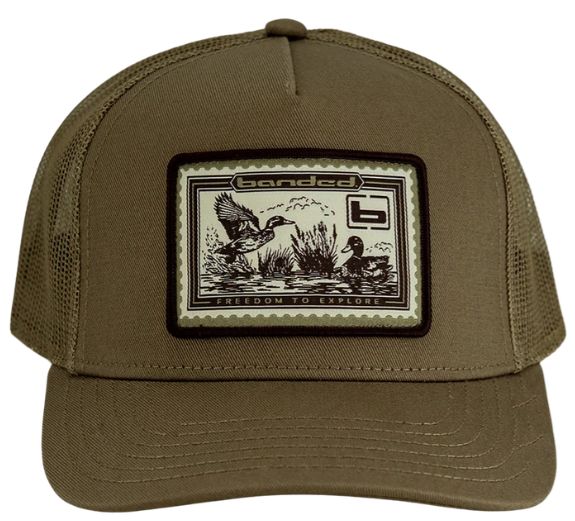 Banded Classic Duck Stamp Hat - Brown