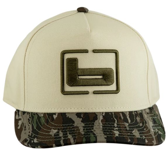 Banded Upright 5 Panel Hat - Cream/Realtree Original
