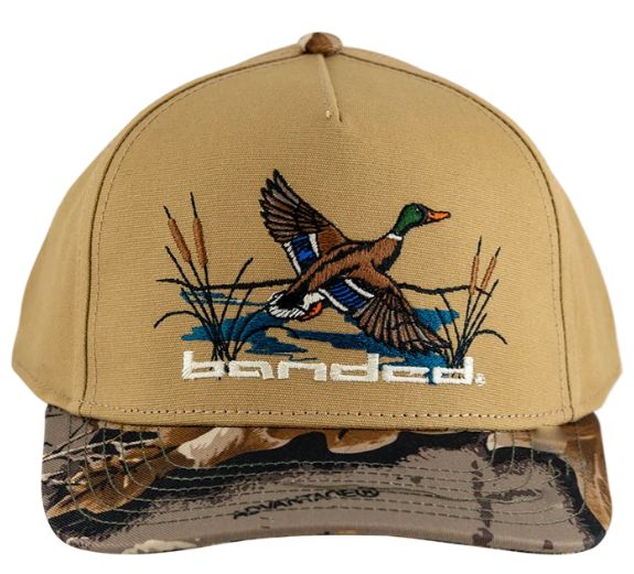 Banded Marsh Greenhead Hat - Canvas
