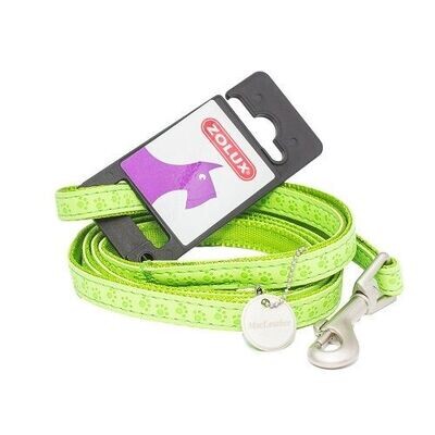 Lead Mac Leather 10mm Lime Green Lead Mac Leather 10mm Lime Green