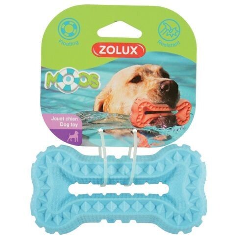 TPR Moos Toy Bone 13cm Blue