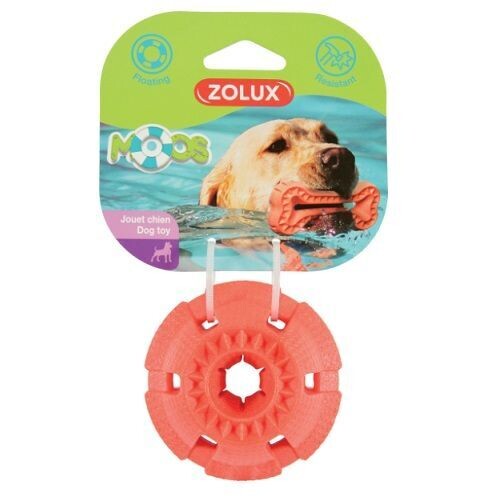 TPR Moos Toy Ball 9.5cm Coral