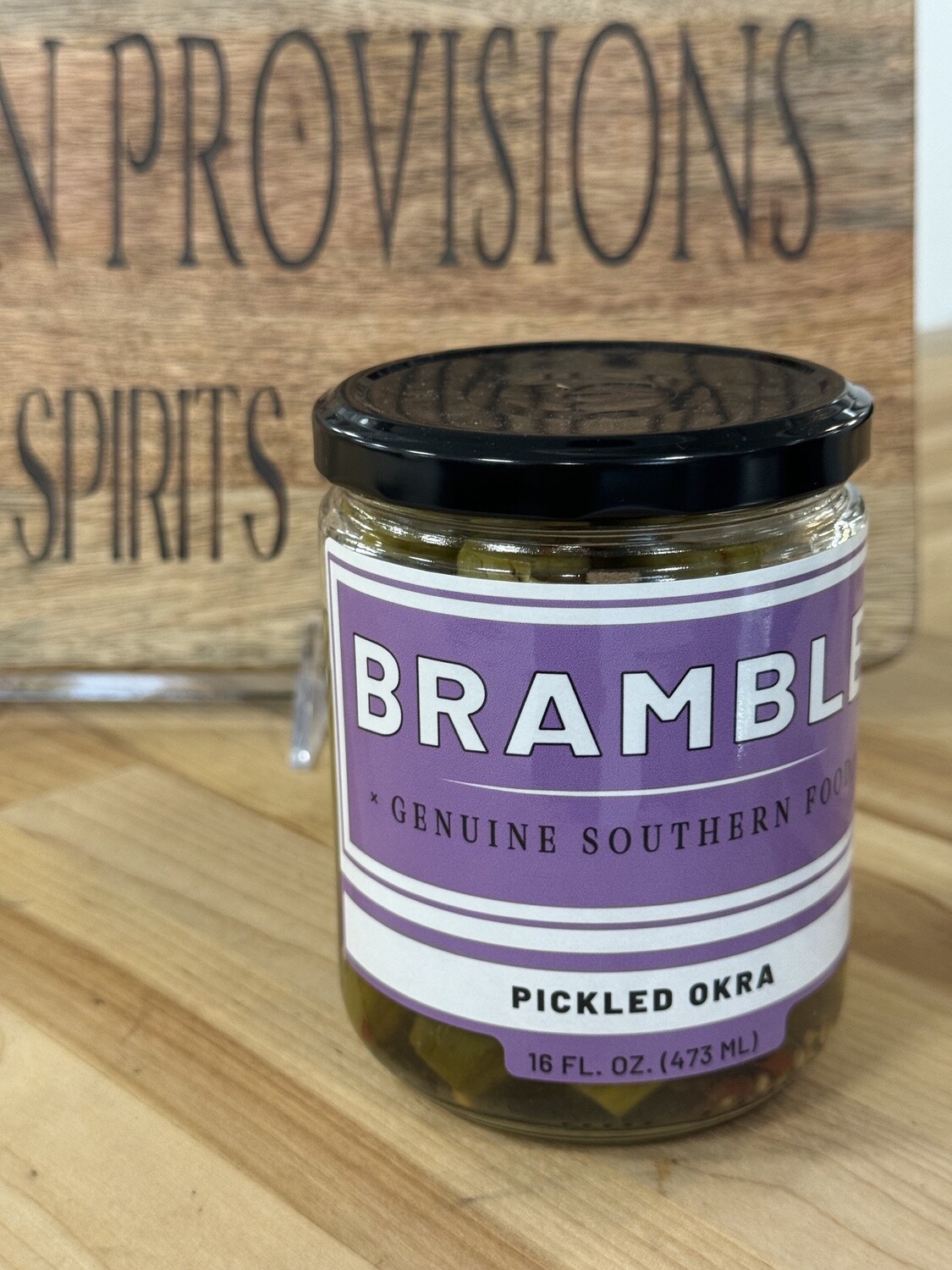 Bramble Pickled Okra