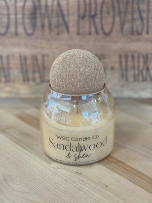 WSC Cork Ball Top Sandlewood &amp; Shea