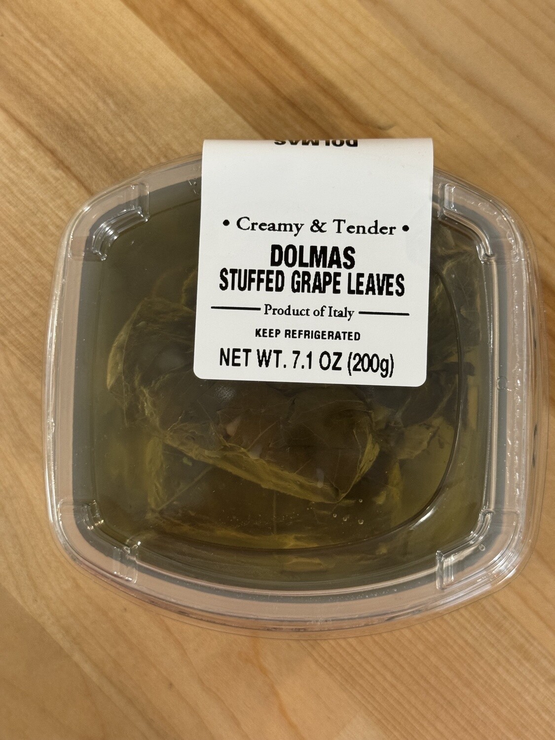 Dolmas Stuffed Grape Leaves