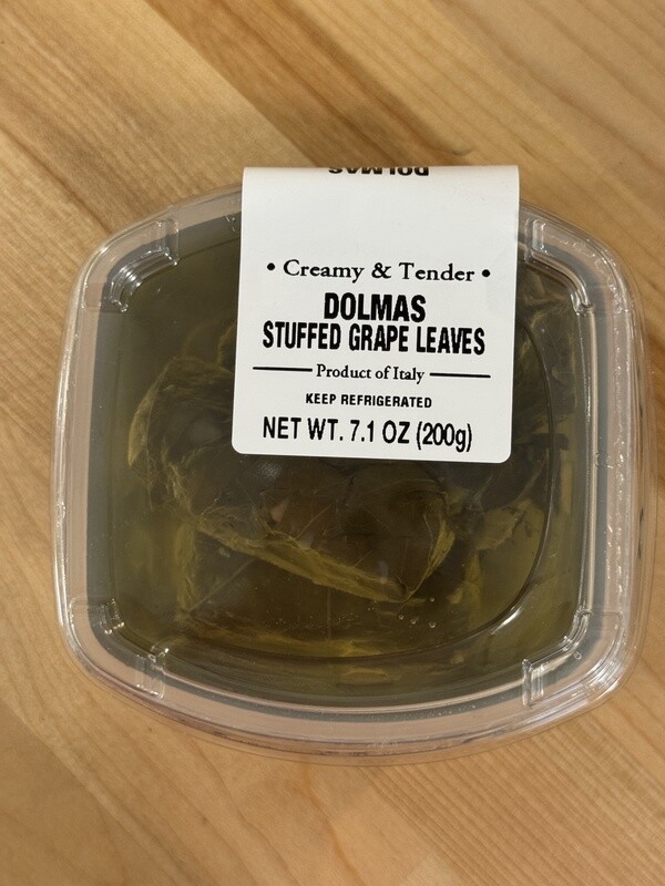 Dolmas Stuffed Grape Leaves