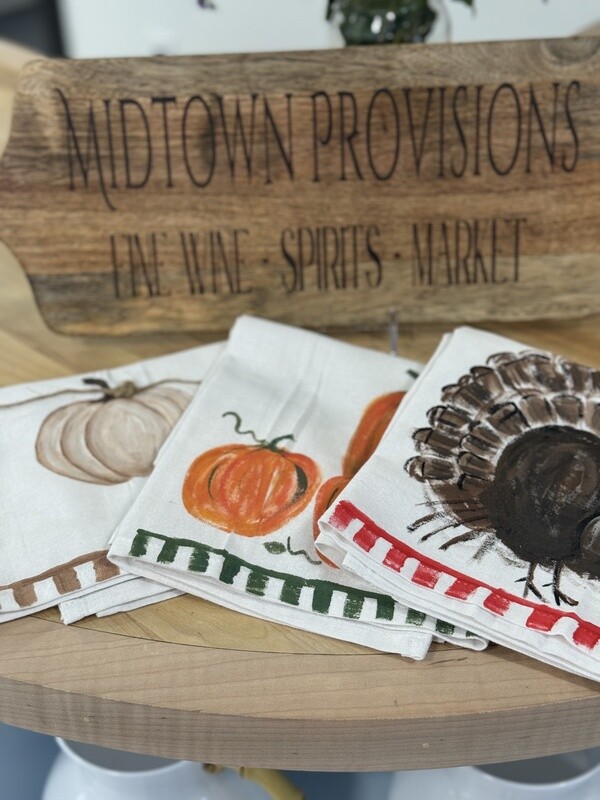 Painted Towels