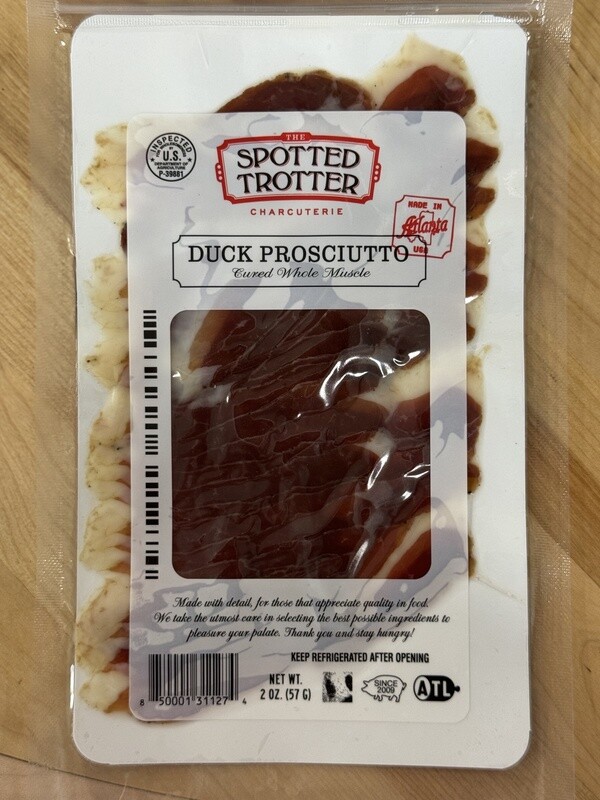 Spotted Trotter Duck Prosciutto Sliced