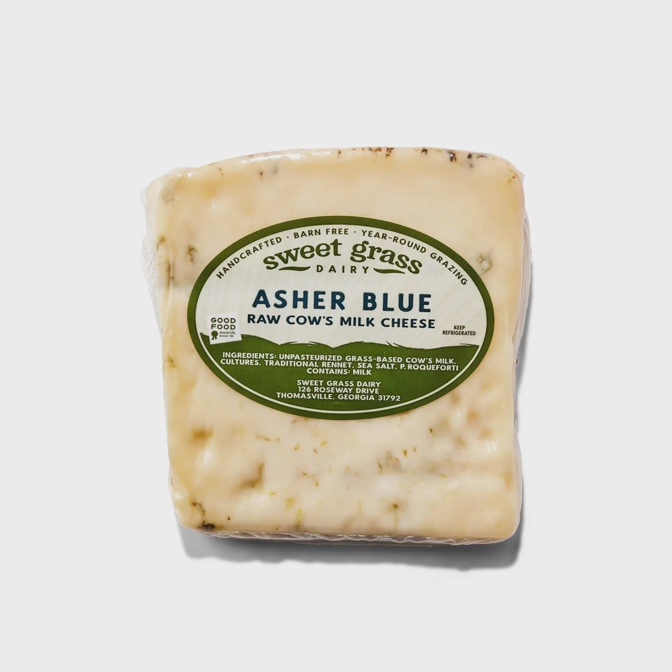 Sweet Grass Dairy, Asher Blue Retail Pieces