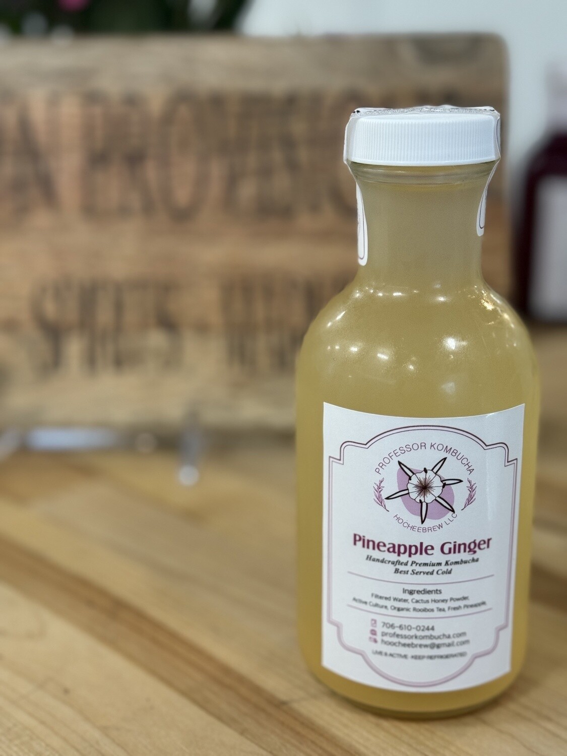 Pineapple Ginger Kombucha