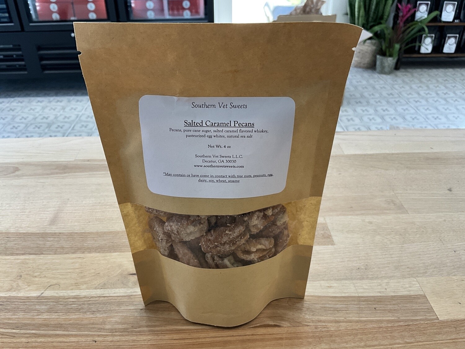 Salted Caramel Pecans (4 oz bag)