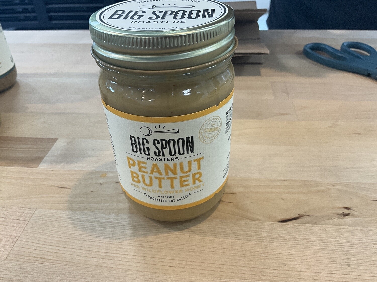 Big Spoon Roasters Peanut Butter with Wildflower Honey