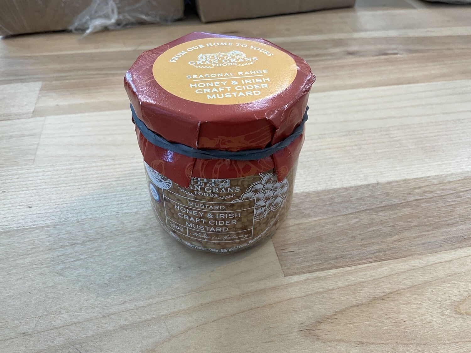 Gourmet Honey &amp; Craft Cider Mustard