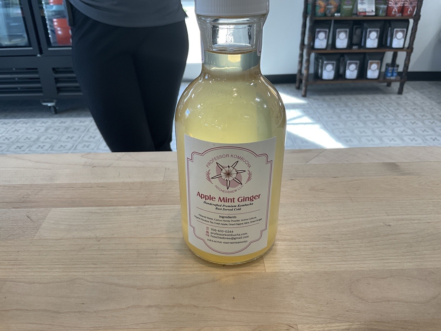 Professor Kombucha, Apple Mint Ginger Kombucha