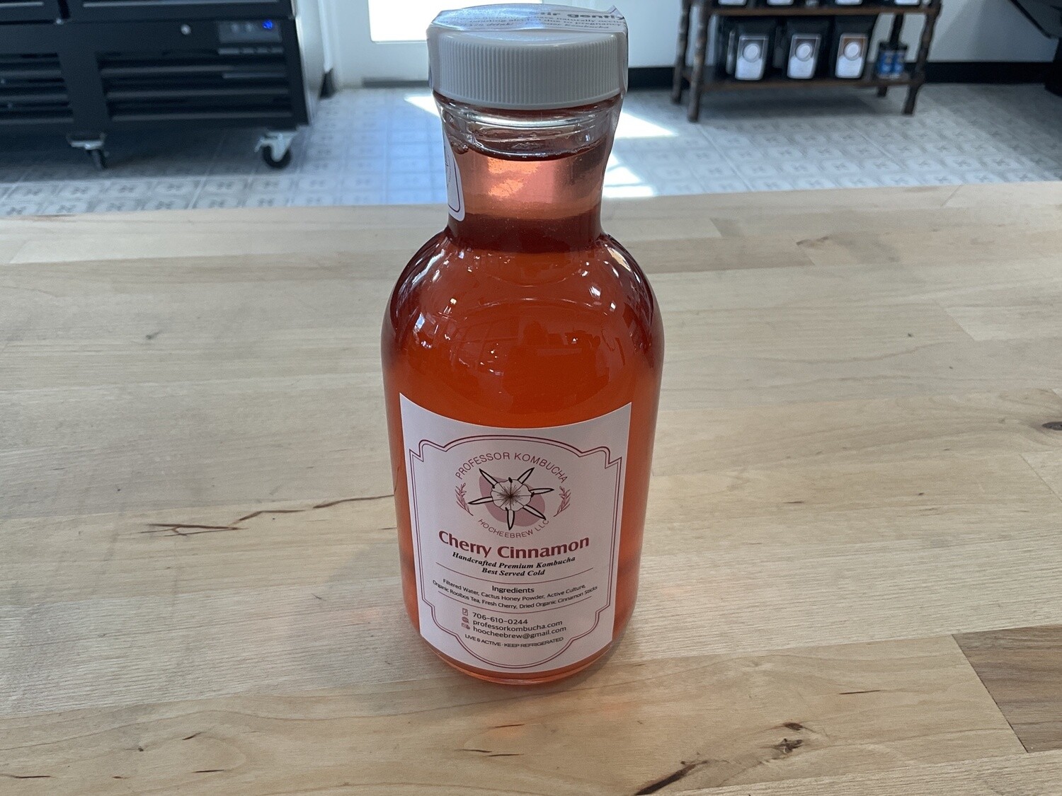 Professor Kombucha Cherry Cinnamon Kombucha
