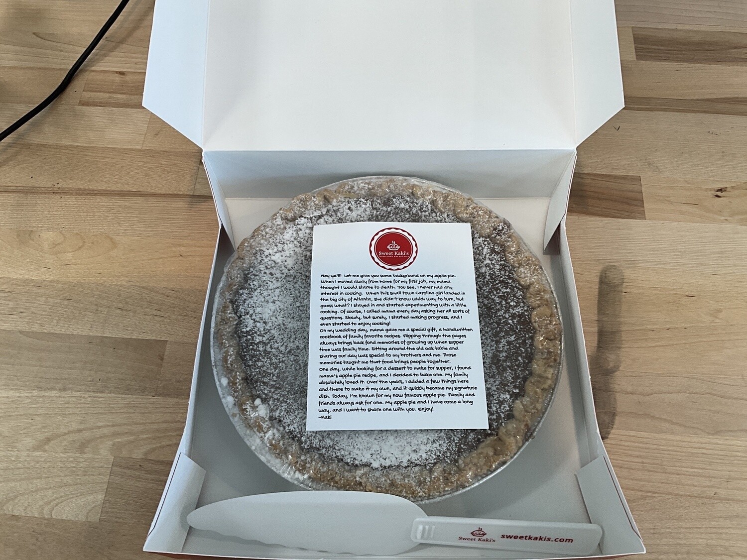 Sweet Kakis, Chocolate Chess Pie