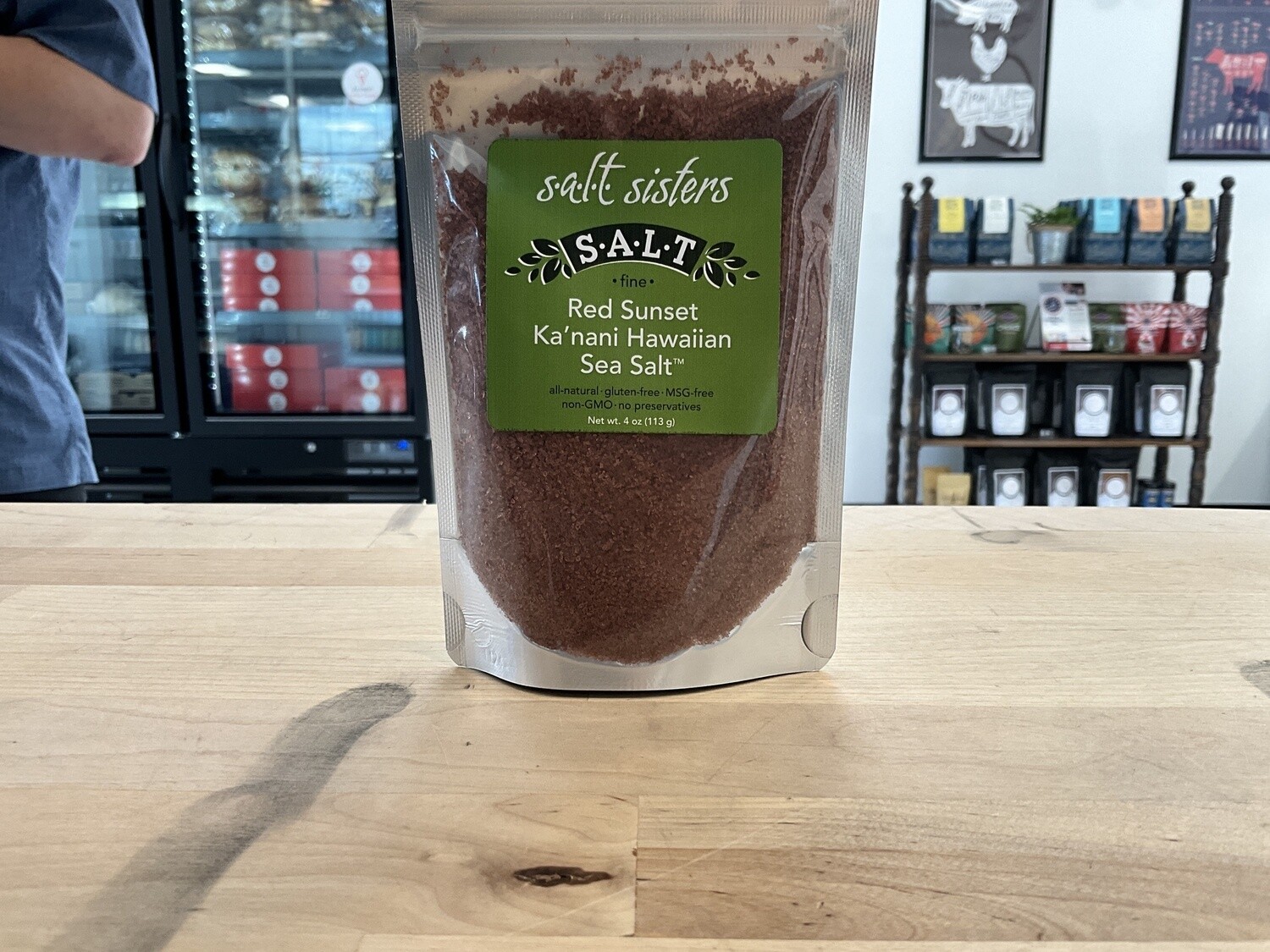 Red Sunset Kanani Hawaiian Sea Salt, Fine