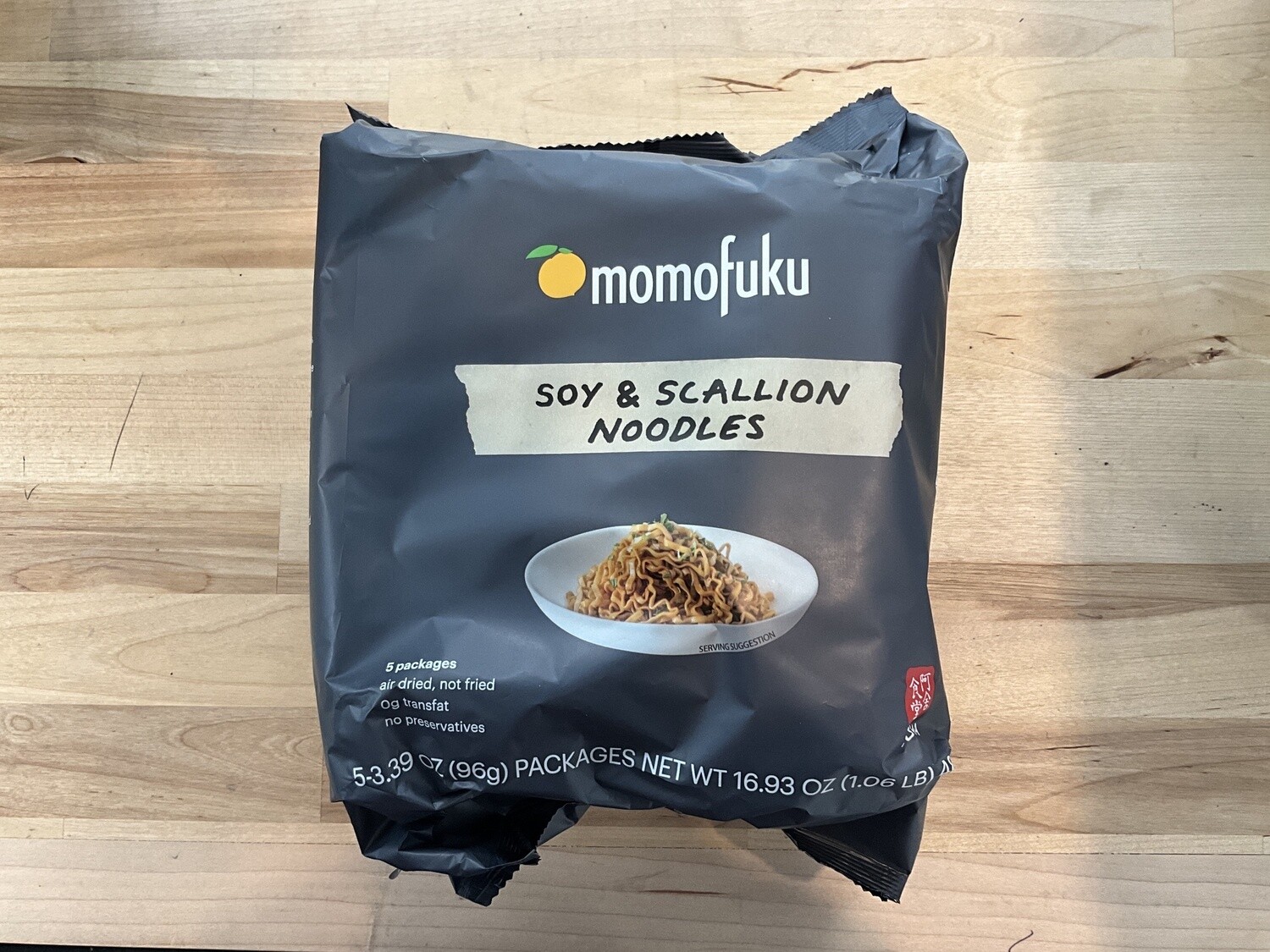 Momofuku Soy and Scallion Noodles