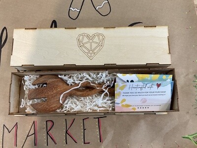 Wooden Salad Serving Spoon and Fork Utensils