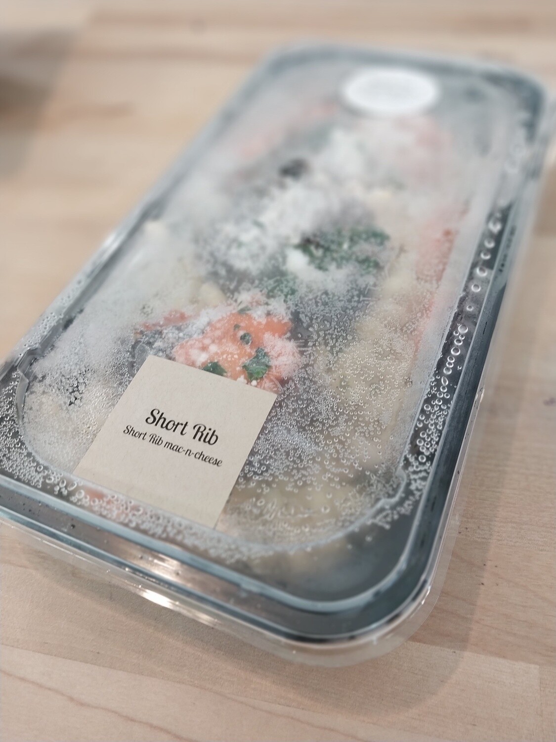 Short Rib Mac n Cheese (Long Black Container)