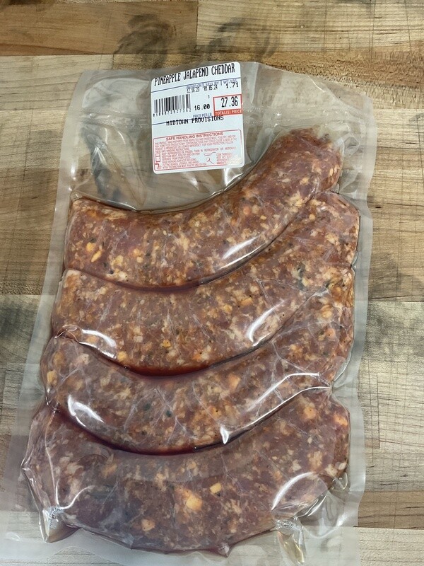 Pineapple Jalapeno Cheddar Sausage