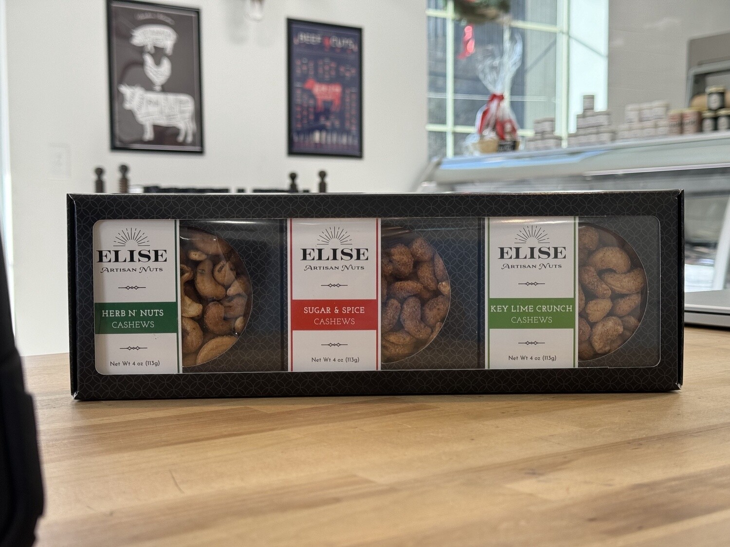 Elise Artisan Nuts Tasting Trio