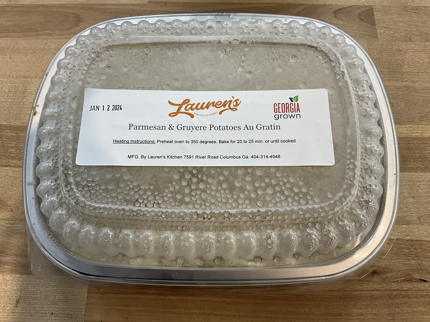 Parmesan and Gruyere Potatoes Au Gratin, Large Container