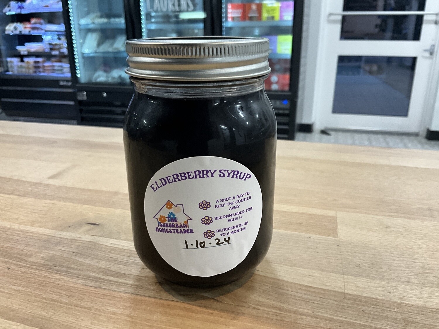 Urban Homesteader Elderberry Syrup