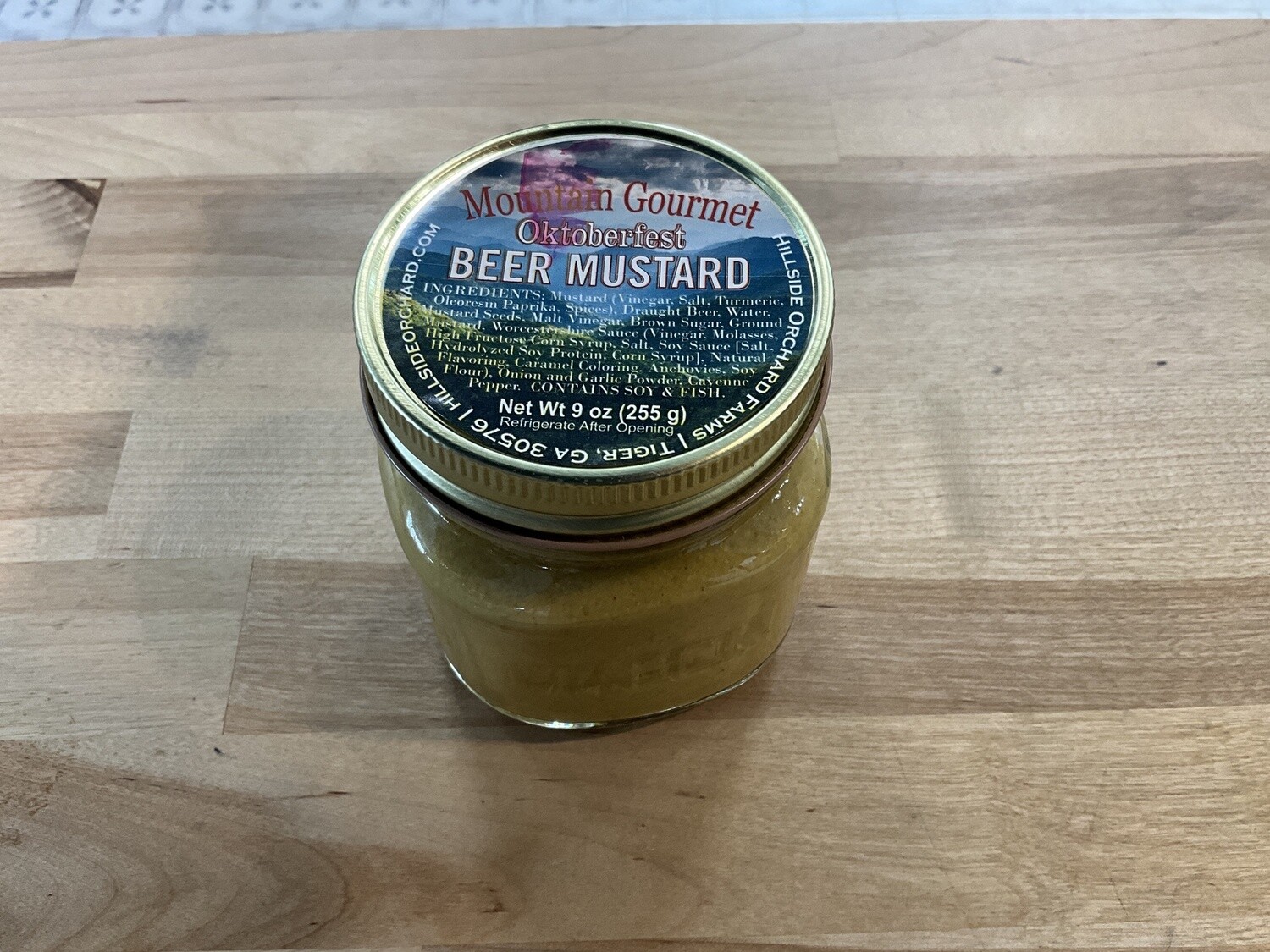 Octoberfest Beer Mustard