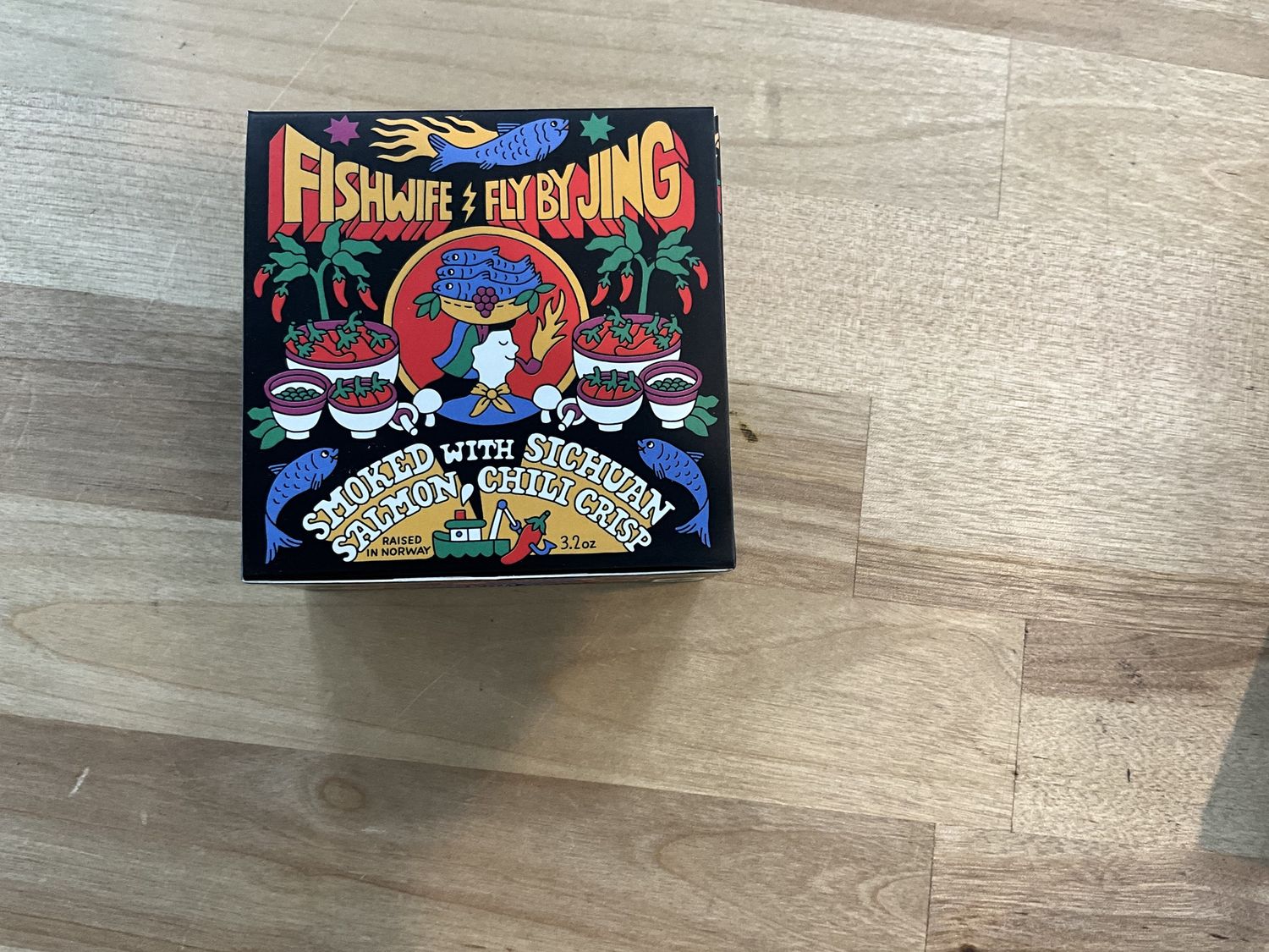 Fishwife Tinned Smoked Salmon Sichuan Chili Crisp