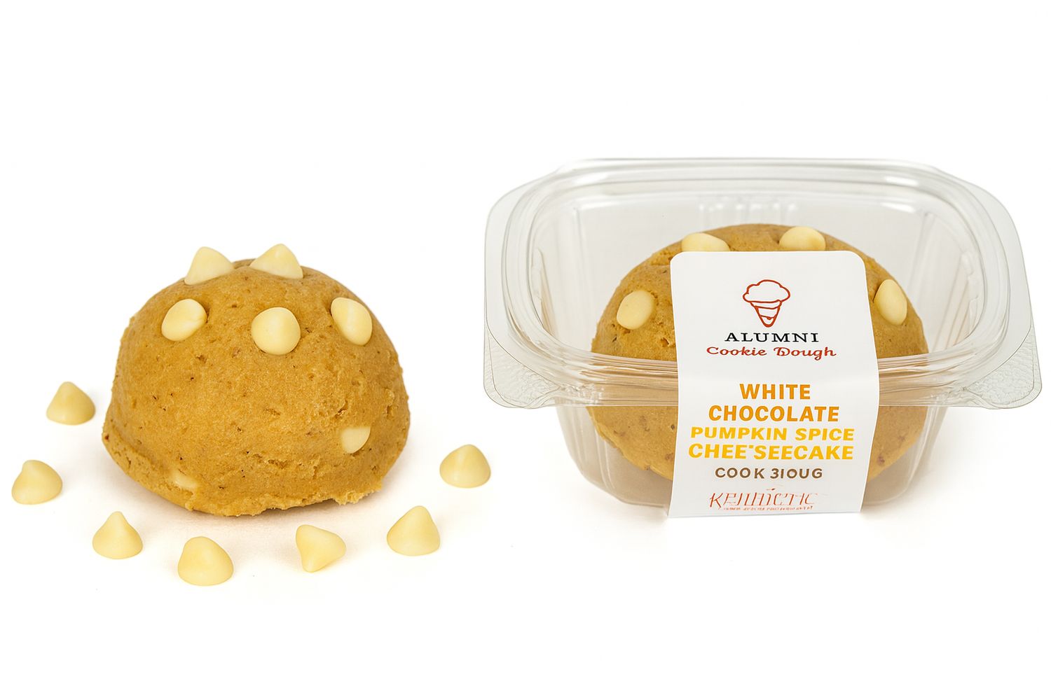 Pumpkin Spice Cheesecake Cookie Dough 3oz